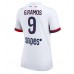 Paris Saint-Germain Goncalo Ramos #9 Bortedrakt Dame 2025-26 Korte ermer